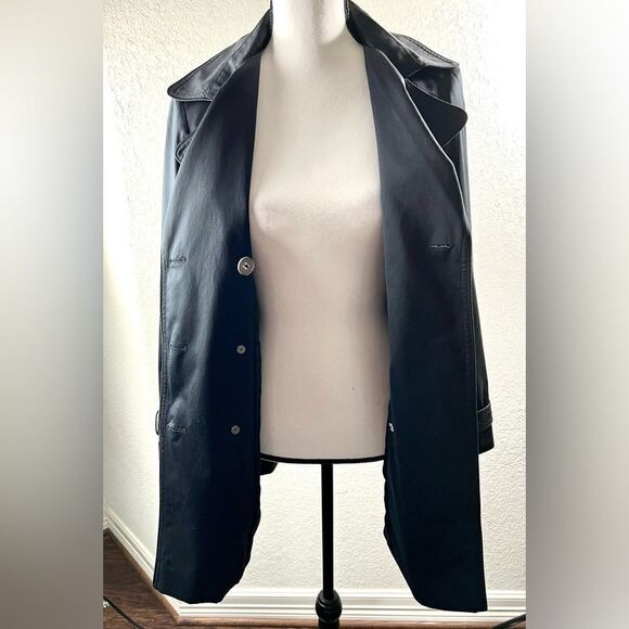 White House Black Market Double Breasted Coat - Picture 8 of 11